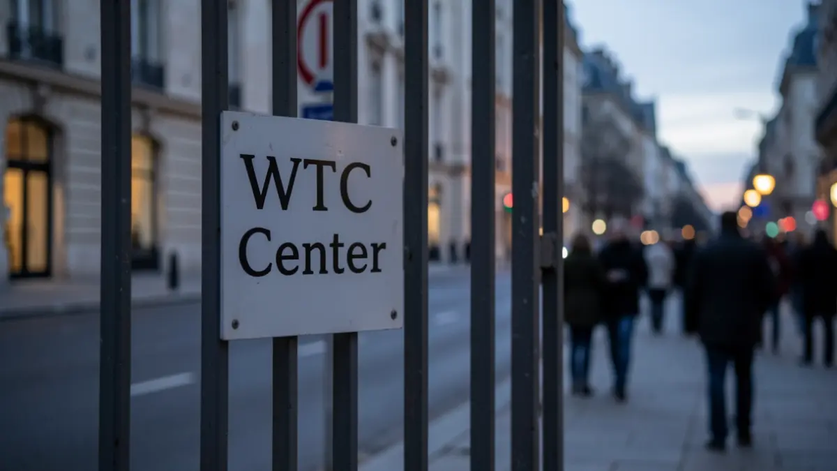 Fermeture du centre d'hébergement d'urgence WTC à Bruxelles à l'approche de l'hiver.